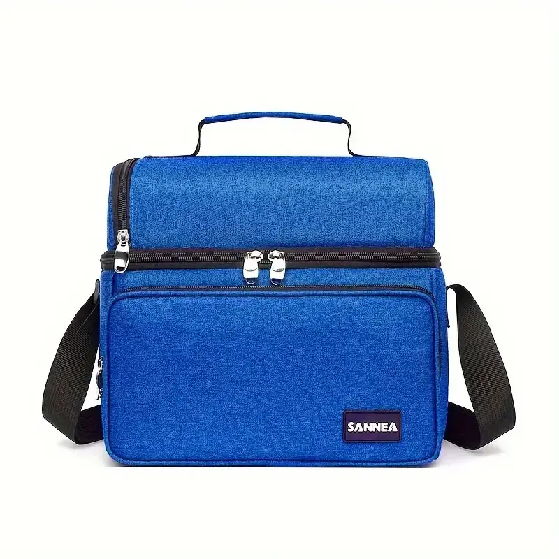 Sannea lunch bag, blue, small